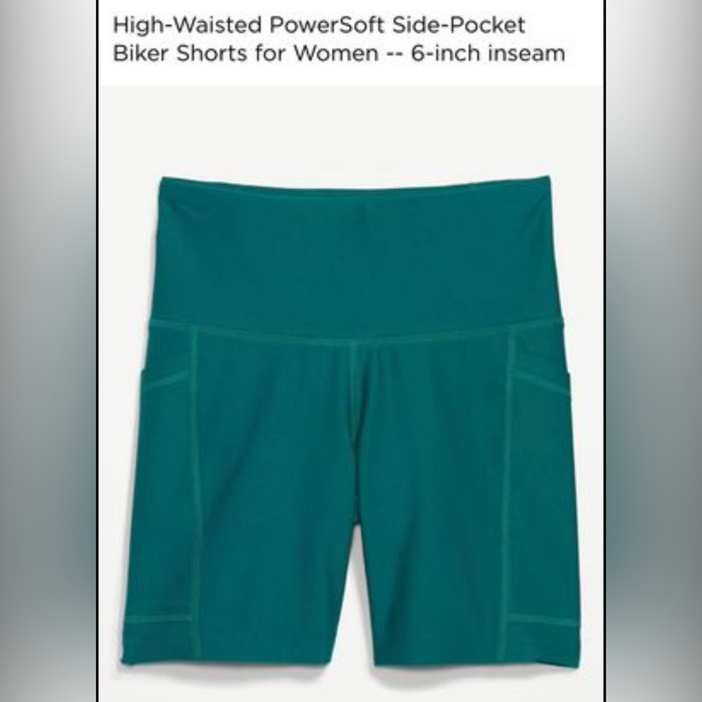 Old Navy Bike Shorts 4X Salmon Color - Picture 4 of 6